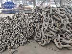 70MM Grade U3 Stud Link Anchor Chain In Stock Black Painted