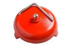 Foot Plate Leveling Turtle 5Kg Telescopic Staff In Surveying Measuring Stick 8cm