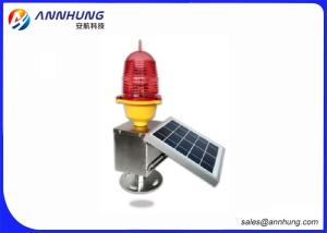 China Low Intensity L810 Solar Aviation Obstruction Light AH-LS/A Dust To Dawn Operation factory