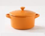Mini Stoneware Ceramic Oven Bowl Pot For Creme Brulee Cake Oven