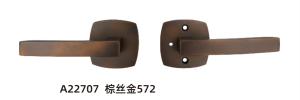 China Amertop Door Handle Lever with New Design for Home Bedroom or Bathroom Privacy in Brass factory
