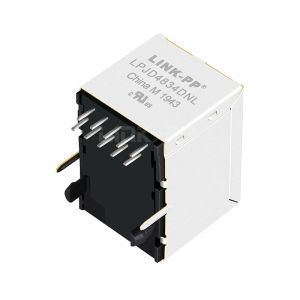 LPJD4834DNL 10/100/1000 Base-T Without LED Vertical Ethernet RJ45 Connector