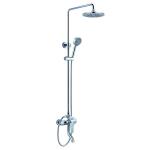 Height Flexible Adjust Bathroom Shower Set With Shower Head And Hand Shower