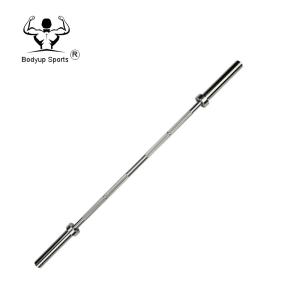 China 10kg Junior Weight Lifting Bar Chromed Finish 1680mm Size Fine Workmanship factory