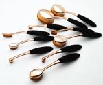 Toothbrush Shaped cosmetic brushes for makeup , 10pcs / set