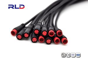 China Electric BIKE 2A M8 IP65 2 Pin Waterproof Connector Plug Wire To Wire factory