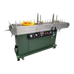 China 42 Stations ink adhesive force Flame Treater Bottle neck 12-25mm with conveyor belt factory