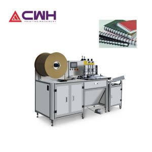 Calendar And Notebook Wire O Binding Machine Automatic Cutting