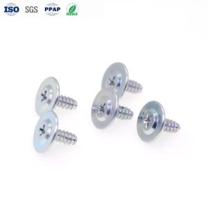 ST2.5x8 Cross Large Flat Head Self Tapping Screw 3-120mm Carbon Steel