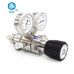 316L Digital Hydraulic Pressure Gauge , AFK Gas CO2 Pressure Regulator Long