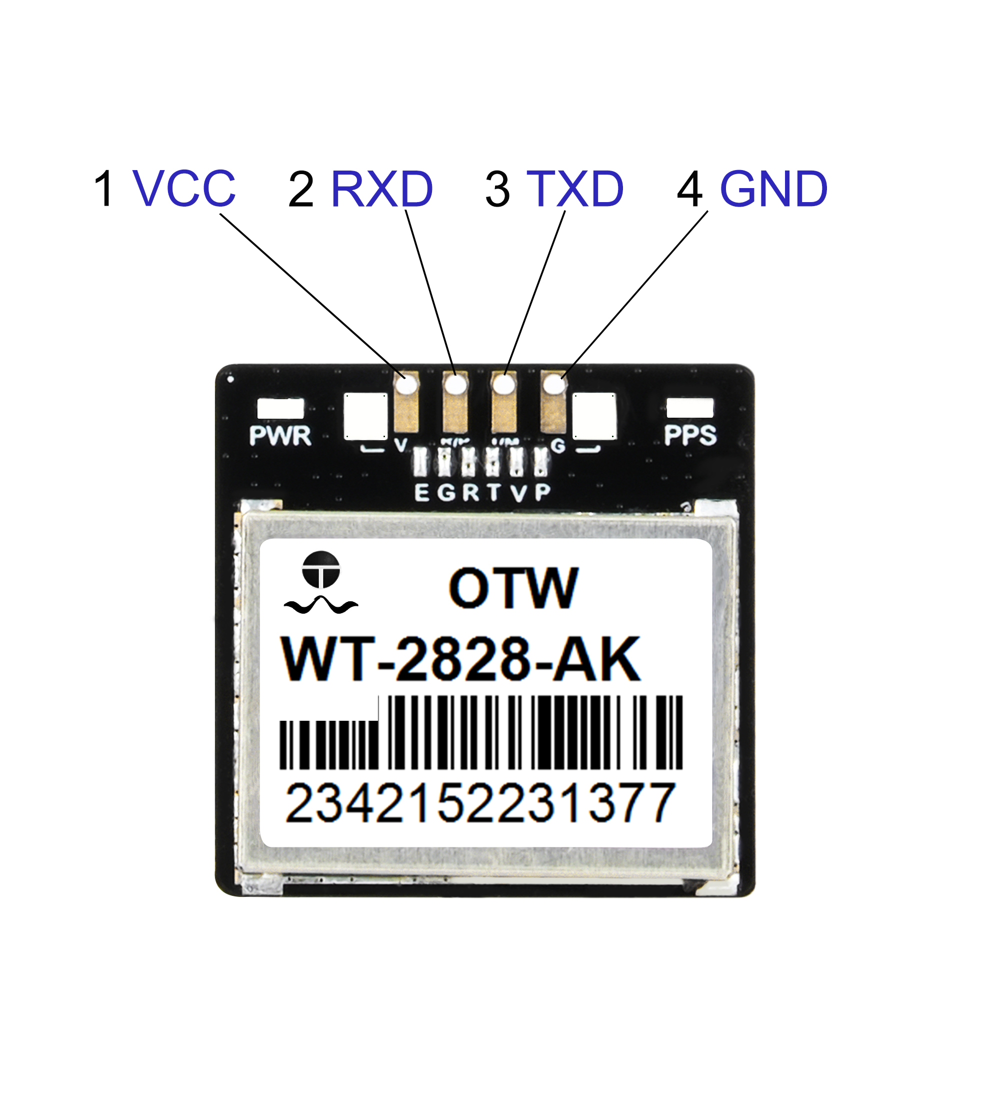 OTW GNSS Module GPS+GLONASS+GALILEO+BDS 28.3mm