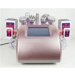 S Shape 220V Laser Lipo Cavitation Machine 9 In 1 Vacuum RF Photon Therapy