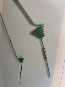 China Hospital Green Stone Cone Retrieval Nitinol Coil F3 115cm Customized factory
