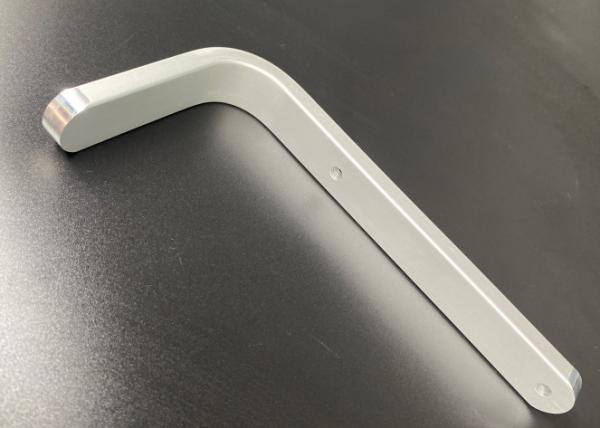 Modern Sliding Aluminum Profile Extrusion Handle Weather Resistant Anodized