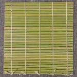 Food Safe Natural Flatstick 27cm 3mm Bamboo Sushi Rolling Mat Kit