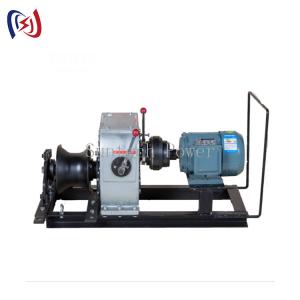 China Gasoline Powered 5RPM Cable Winch Puller factory