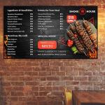 55 Inch Lcd Digital Menu Board For Coffee Shop Cafe Restaurants