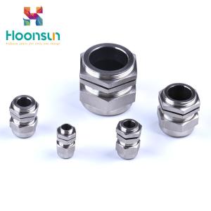 China SS304/316 Stainless Cable Gland Fireproof For Sealing Parts With NBR Hermetic Seal factory