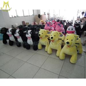 China Hansel motorized plush animals plush motorized zippy rides Shopping Mall Animal Rides factory