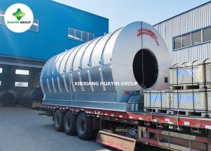 China 30 Ton Tire Pyrolysis Plant Waste To Energy Pyrolysis Machine Fuel Oil factory