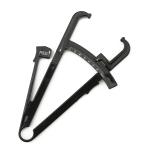 ABS Plastic Body Fat Caliper , Body Fat Percentage Tester OEM ODM