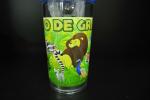 Funny Cartoon Character Water Bottle Plastic With Long Curly Straw OEM / ODM