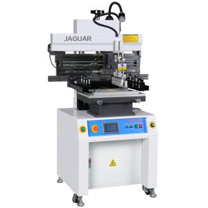 China led assembly line smt Semi-auto solder paste printing machine factory