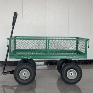China 86*46*51cm Garden Wagon Cart with Pneumatic Wheels Delivery Time 15-20 Days factory
