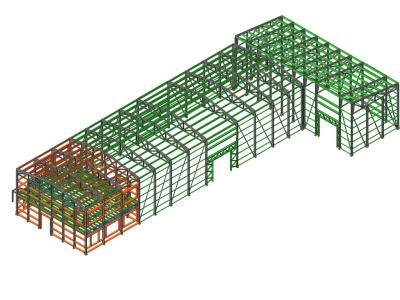 Custom Prefabricated Steel Structure Building Warehouse Workshop Construction