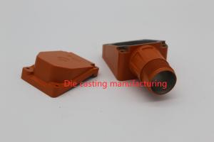 China Water Pump Adapter Die Cast Mold ADC12 SKD61 Steel With Orange Painting factory