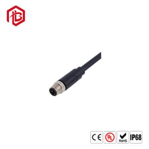 China Industrial PCB Wiring Connector M12 A Code 12pin Male Waterproof Circular Connector factory