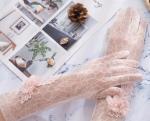 Beauty Elegant Lace Driving Gloves Summer Fall Sunblock Gift For Girls