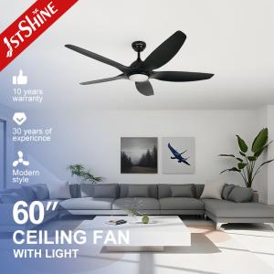 China Lighting Solutions Service Modern 60 Inch LED Ceiling Fan for Bedroom Energy Saving factory