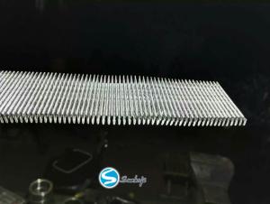 China 380V 50HZ Serrated Fin Forming Radiator Making Machine 60 Times / Min factory