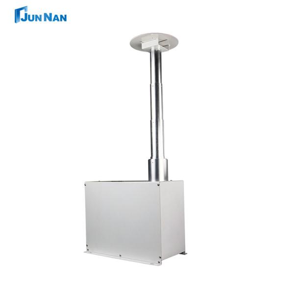 Telescopic CCTV Camera Projector Lift With Double Columns Motorized Ceiling CCTV