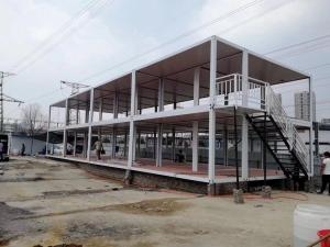 China Prefab Expanding Container House High Flexibility 2.8 Ton Weight Factory Ready Made factory