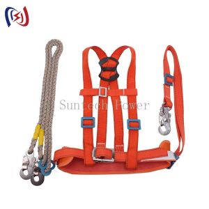 China Half Body Construction Body Harness Belt 100KG Safety Belt Harness factory