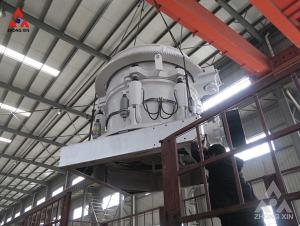 China Zhongxin mining equipment HP cone crusher factory