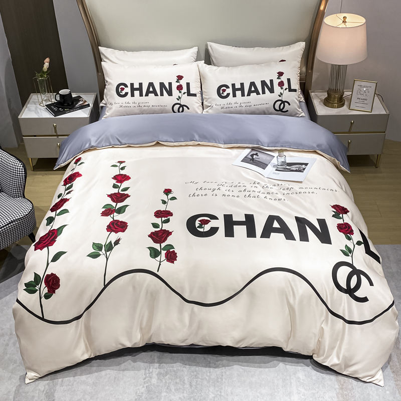 Grade A 3D Printed King Size Bedding Set Luxury Duvet Cover 133x72 Fabric Density