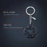 PVC Metal Personalised Key Rings for promotion gifts EN71 ASTM CPSIA Standard