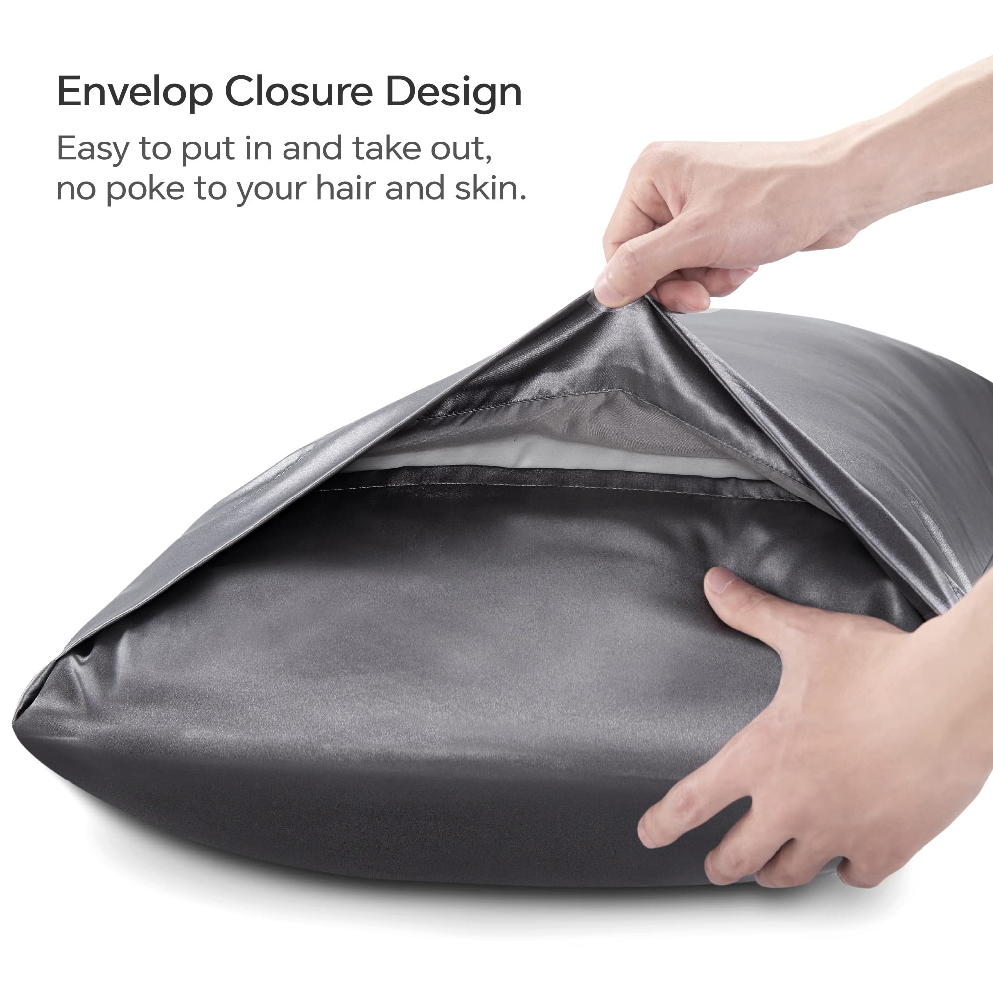 1 pcs Soft and Luxury Printed Polyester Pillow Cover for Envelope Closure on Bed