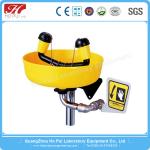 Vertical Medical Safety Shower Eyewash Station Foot Step Stainless Steel