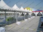 Transparent Luxury High Peak Tents , Mini Pagoda Canopy With PVC Windows /