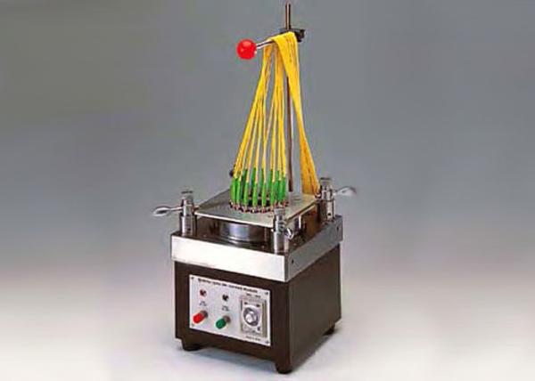 Stainless Steel Fiber Optic Polishing Machine Corner Pressure And Center