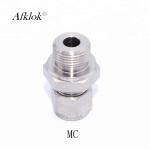 Stainless Steel Male NPT Connector Union SS316 Screwed Tube Fittings