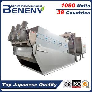 China Enclosed Dewatering Screw Press Machine Durable Structure Corrosion Resistant factory