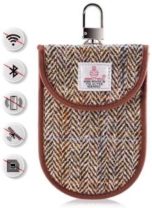 China Signal Blocking Faraday Cage Bag , Faraday Key Fob Protector Anti Radiation factory