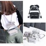 Transparent Jelly Small Bag Ladies New Ins Super Hot Backpack Female Korean