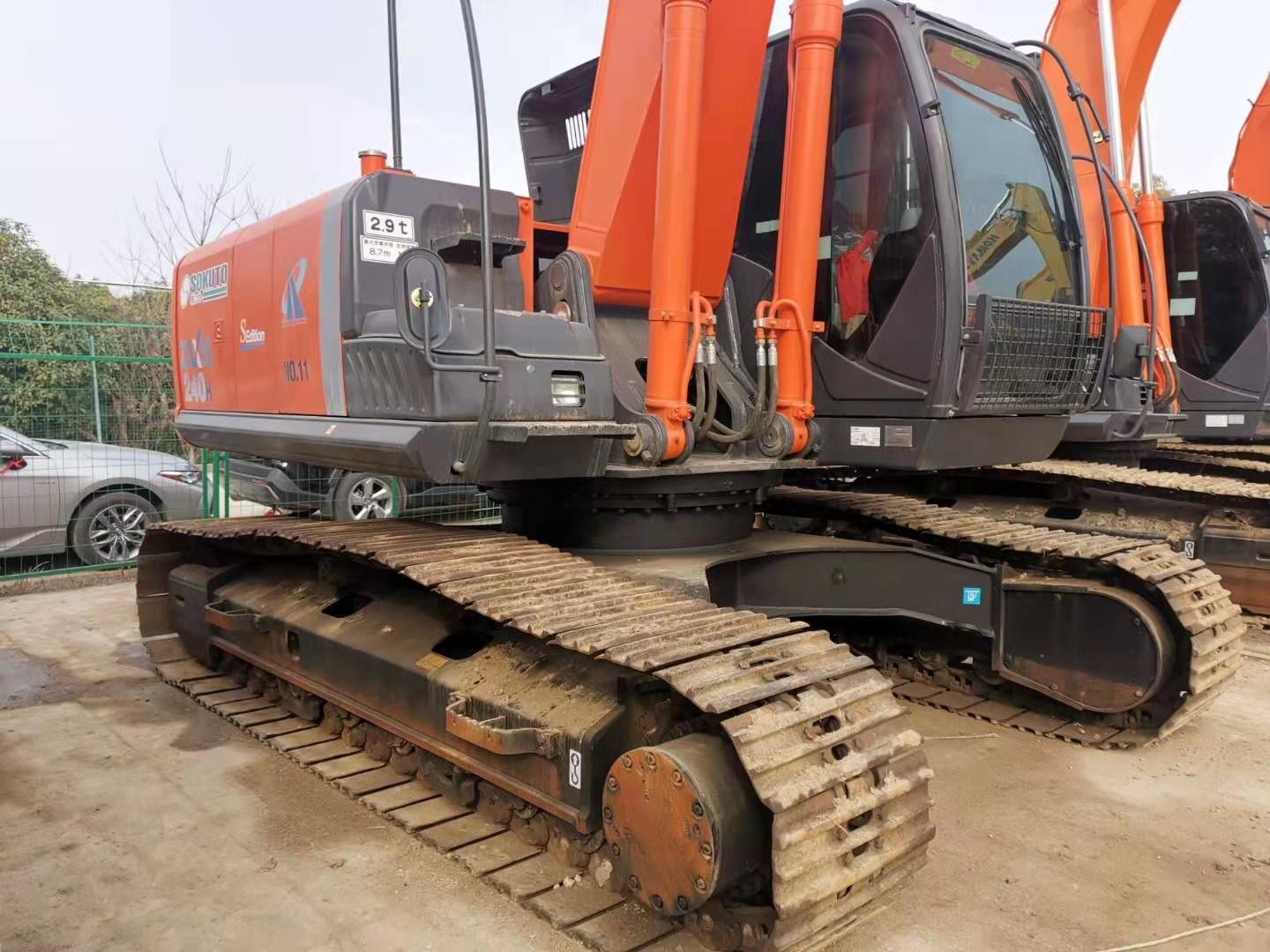 Original Imported Engine 24T ZX240-3G Used Hitachi Excavator