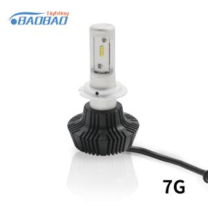 China 7G 50W 4000Lumen car led headlight factory